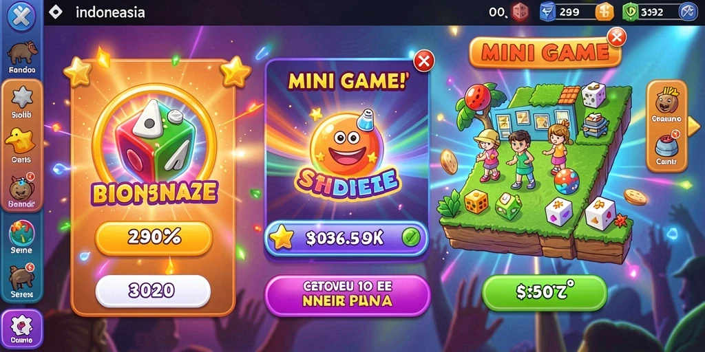 Tangkapan layar gameplay yang menampilkan keseruan tantangan.