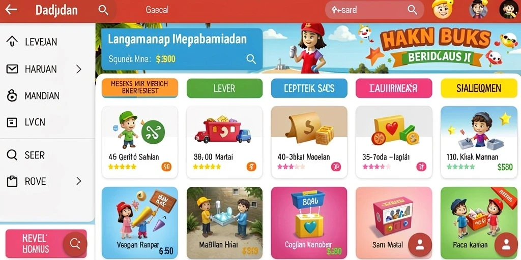 Tangkapan layar menampilkan aksi mendebarkan dalam permainan.