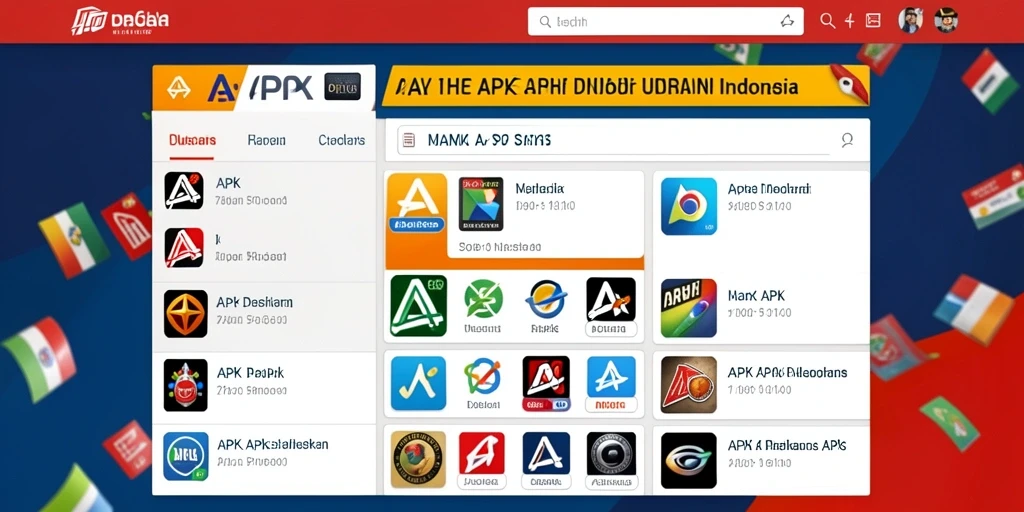 Tampilan awal yang menarik dan penuh warna.