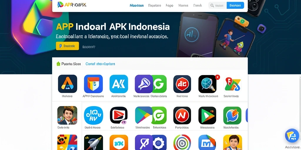 Tampilan menu utama yang menarik dan informatif.