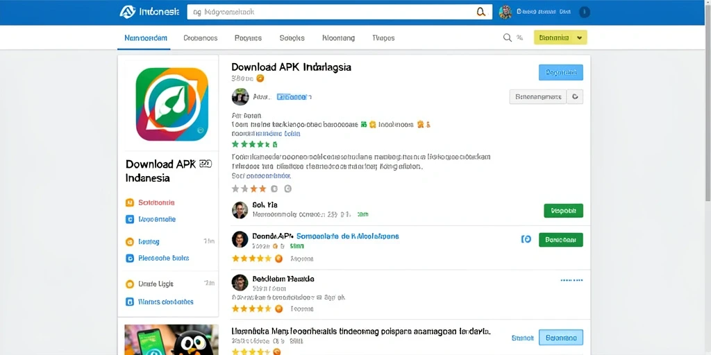 Tampilan menu utama yang menarik dan mudah dinavigasi.