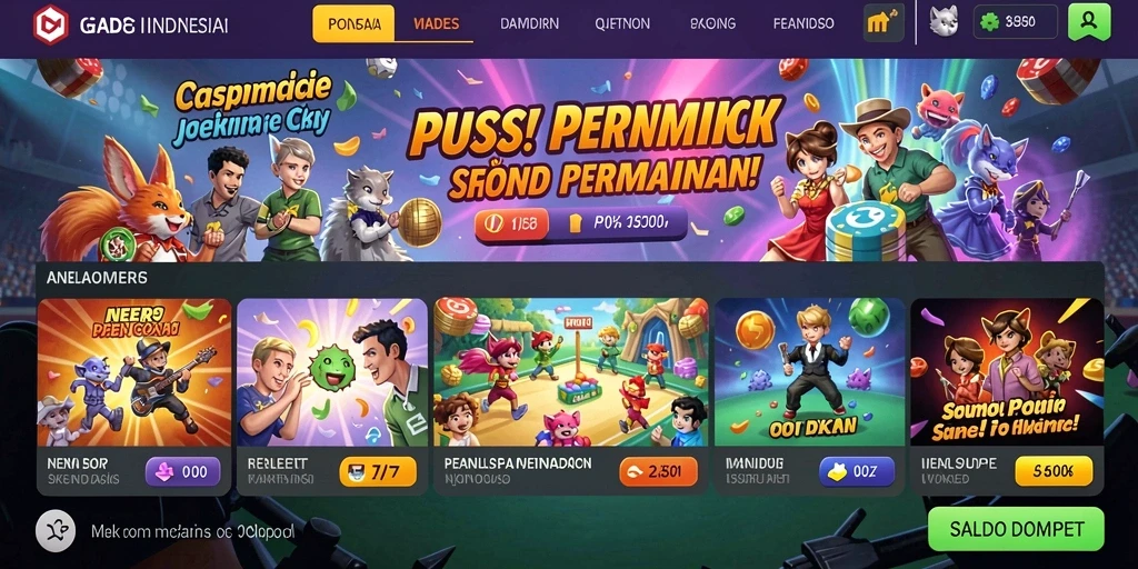 Screenshot menampilkan aksi seru dalam permainan.