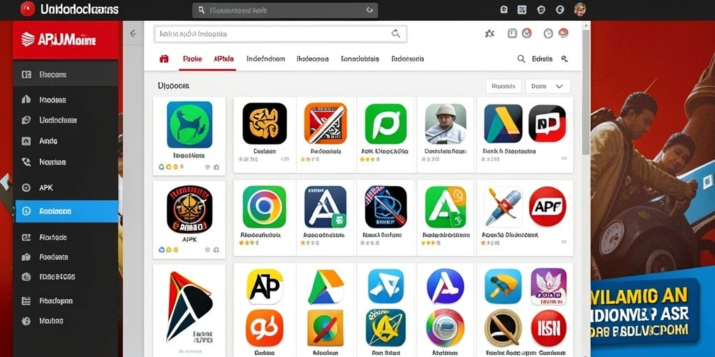 Tampilan dunia fantasi yang memukau.