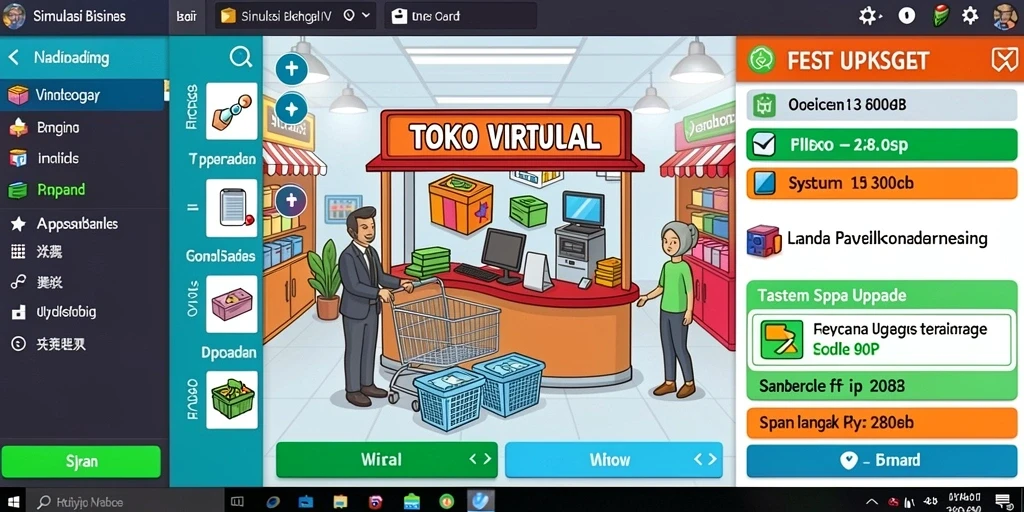 Tampilan antarmuka yang menarik dan mudah digunakan.