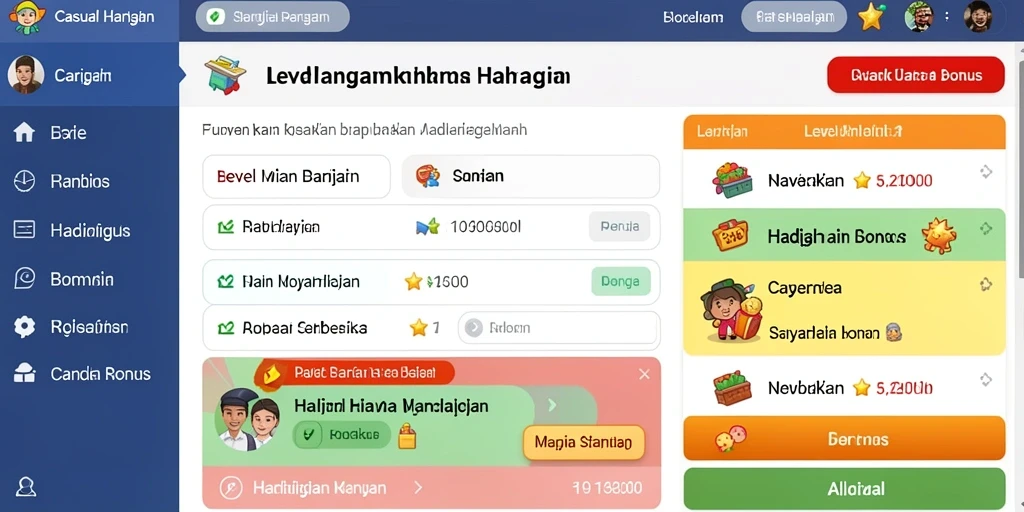 Tampilan grafis yang mengesankan dalam permainan.