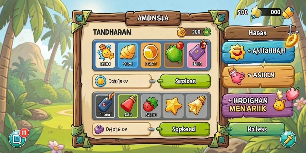 Tampilan antarmuka yang menarik dan mudah digunakan.
