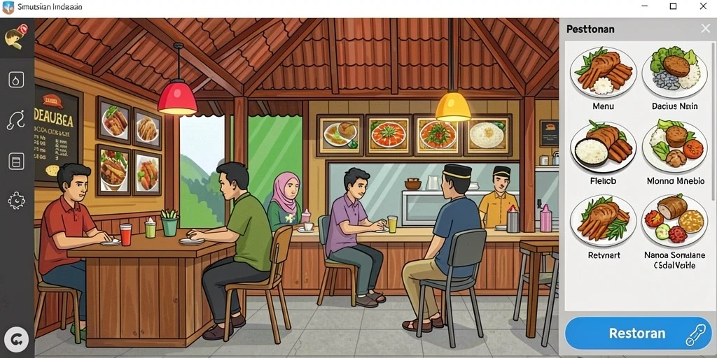 Tangkapan layar menampilkan aksi seru dalam permainan.