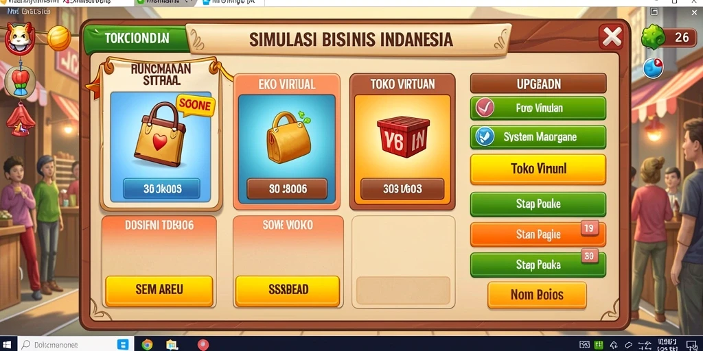 Tampilan antarmuka yang menarik dan user-friendly.