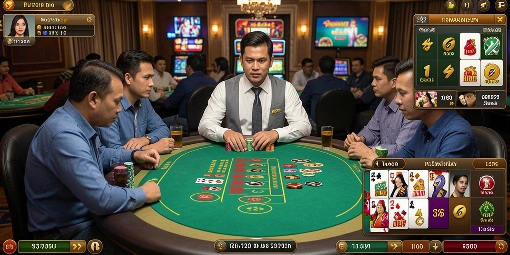 Tampilan grafis yang memukau dalam SUMO777.
