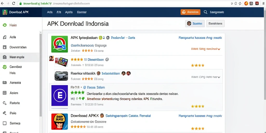 Tampilan menu utama yang menarik dan intuitif.