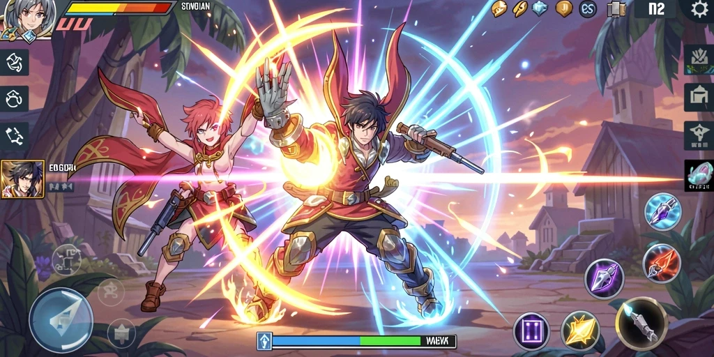 Screenshot menunjukkan grafik menawan dari TENTOTO.