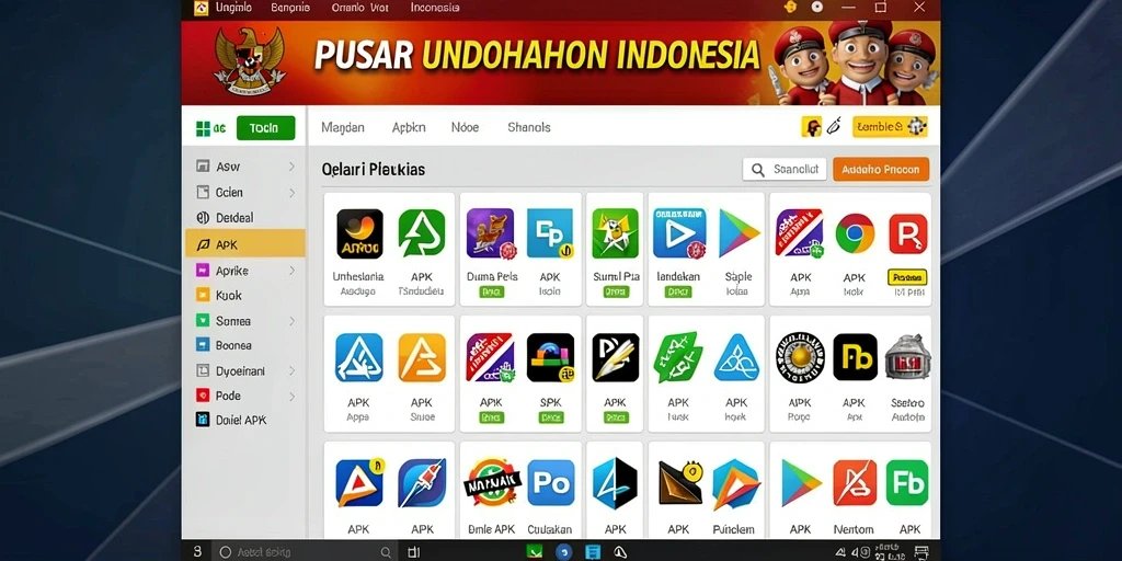 Tampilan awal yang menarik dan ramah pengguna.